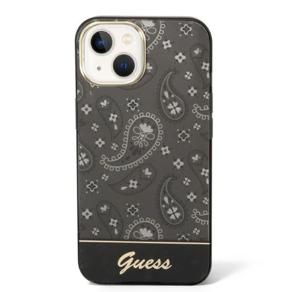 „Guess“ „Bandana Paisley“ dėklas, skirtas iPhone 14 / 15 / 13 6.1 „Guess“ „Bandana Paisley“ dėklas, skirtas iPhone 14 / 15 / 13 6.1