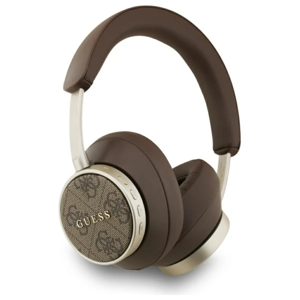 Ausinės Guess Bluetooth 4G Classic Logo rudos spalvos aprašymas - Prekės nuotrauka