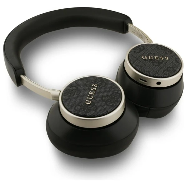 Ausinės Guess Bluetooth 4G Classic Logo juodos spalvos aprašymas - Prekės nuotrauka