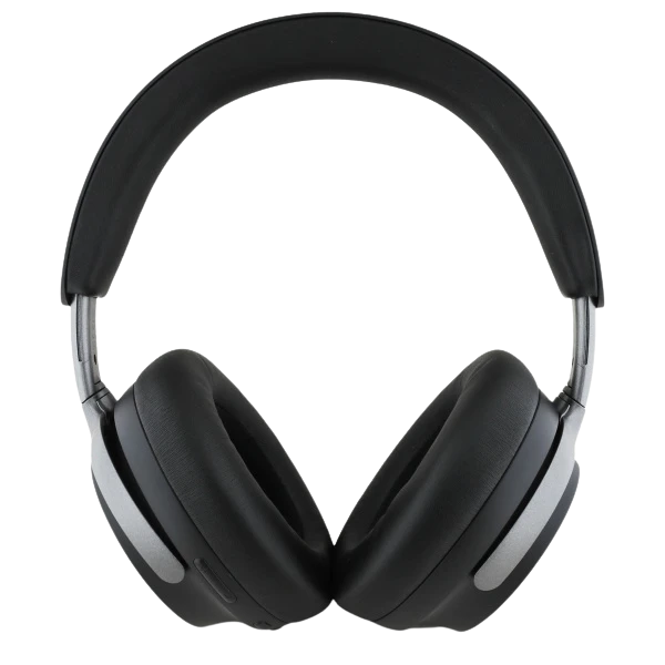 Guess ausinės su lankeliu ant galvos Bluetooth ANC GUBHC22PSFCSMK juodos spalvos Metal Script Logo aprašymas - Prekės nuotrauka