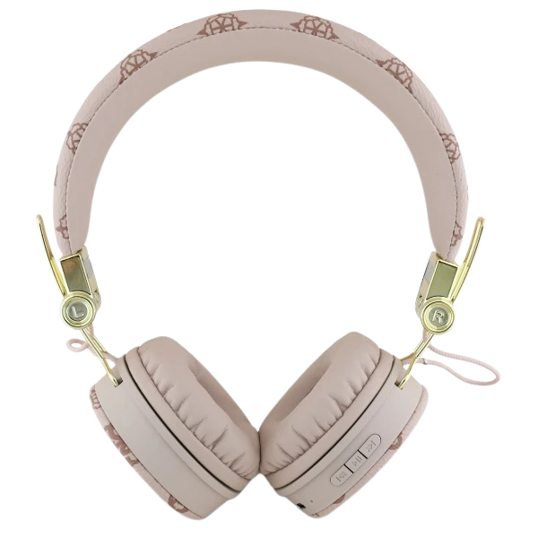 Guess ausinės Bluetooth ENC GUBH70EPOSMW rudos spalvos Peony Script Round Shape aprašymas - Prekės nuotrauka Guess ausinės Bluetooth ENC GUBH70EPOSMW rudos spalvos Peony Script Round Shape aprašymas - Prekės nuotrauka