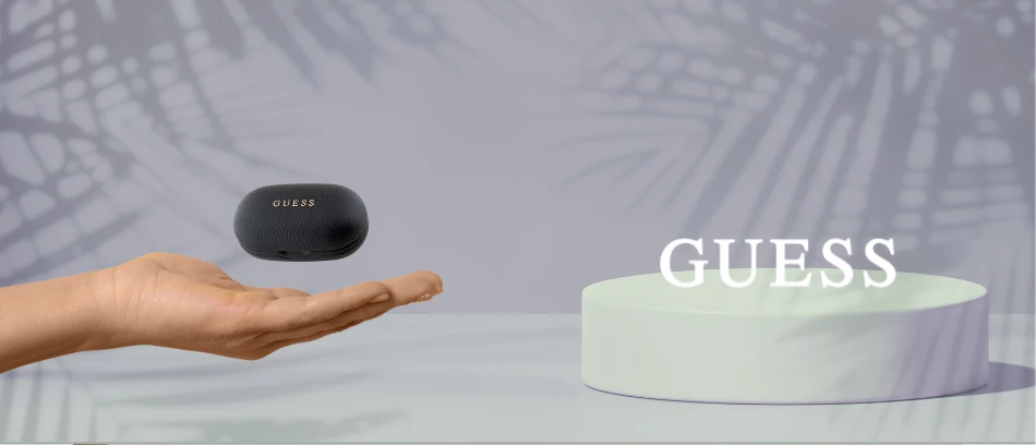 Guess ausinės Bluetooth GUTWSPGTSPSK TWS juodos spalvos Grained Classic Logo aprašymas - Prekės nuotrauka Guess ausinės Bluetooth GUTWSPGTSPSK TWS juodos spalvos Grained Classic Logo aprašymas - Prekės nuotrauka