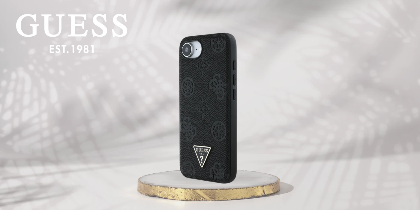 „Guess“ grūdėto karšto spaudimo bijūnų trikampio logotipo „MagSafe“ dėklas, skirtas „iPhone 16e“ - Juodas aprašymas - Prekės nuotrauka „Guess“ grūdėto karšto spaudimo bijūnų trikampio logotipo „MagSafe“ dėklas, skirtas „iPhone 16e“ - Juodas aprašymas - Prekės nuotrauka