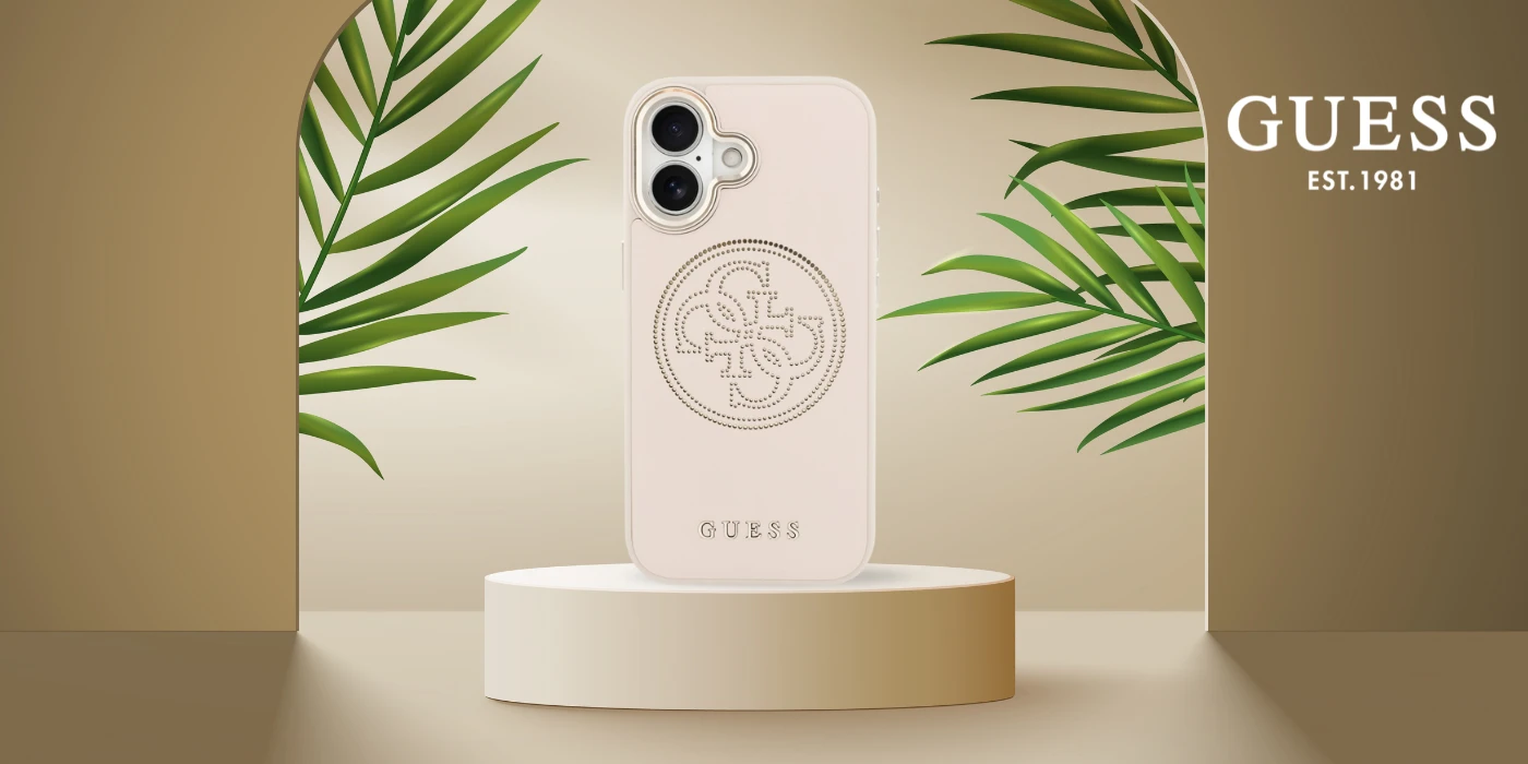 Dėklas Guess Perforated 4G MagSafe Case for iPhone 17 - Rožinė aprašymas - Prekės nuotrauka