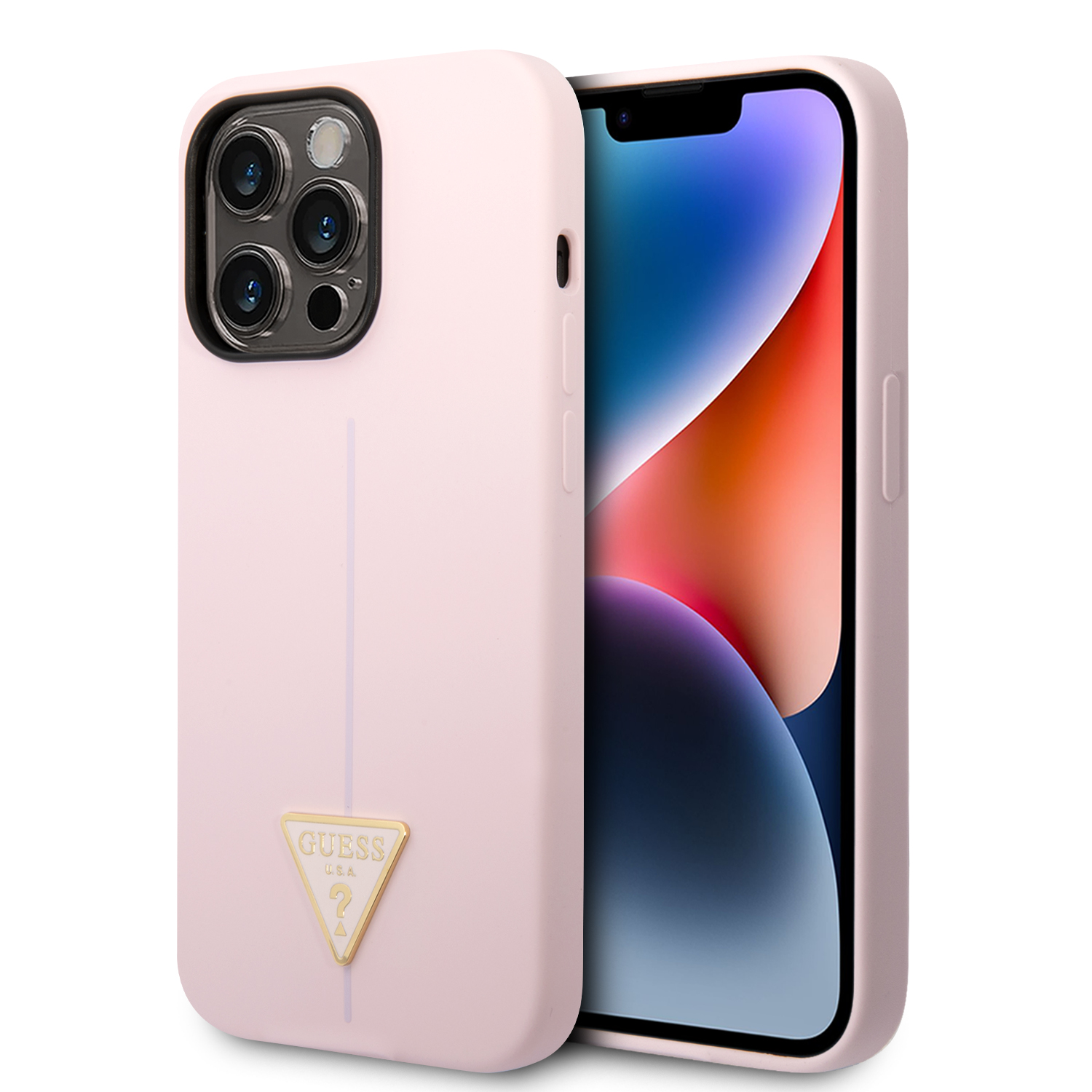 Dėklas Guess Silicone Triangle iPhone 14 Pro 6.1
