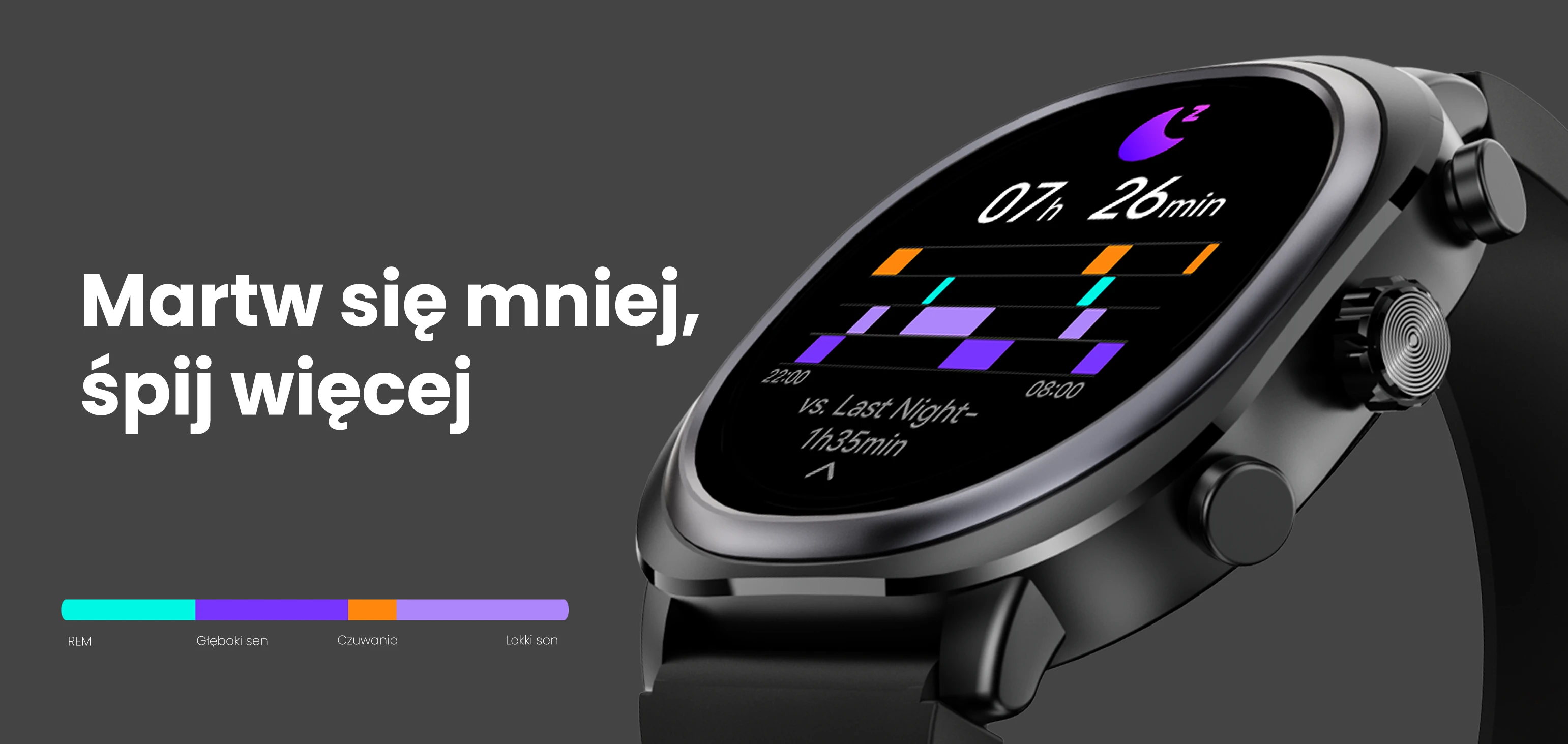 HiFuture FutureFit AIX Lite Išmanusis laikrodis - Juodas aprašymas - Prekės nuotrauka