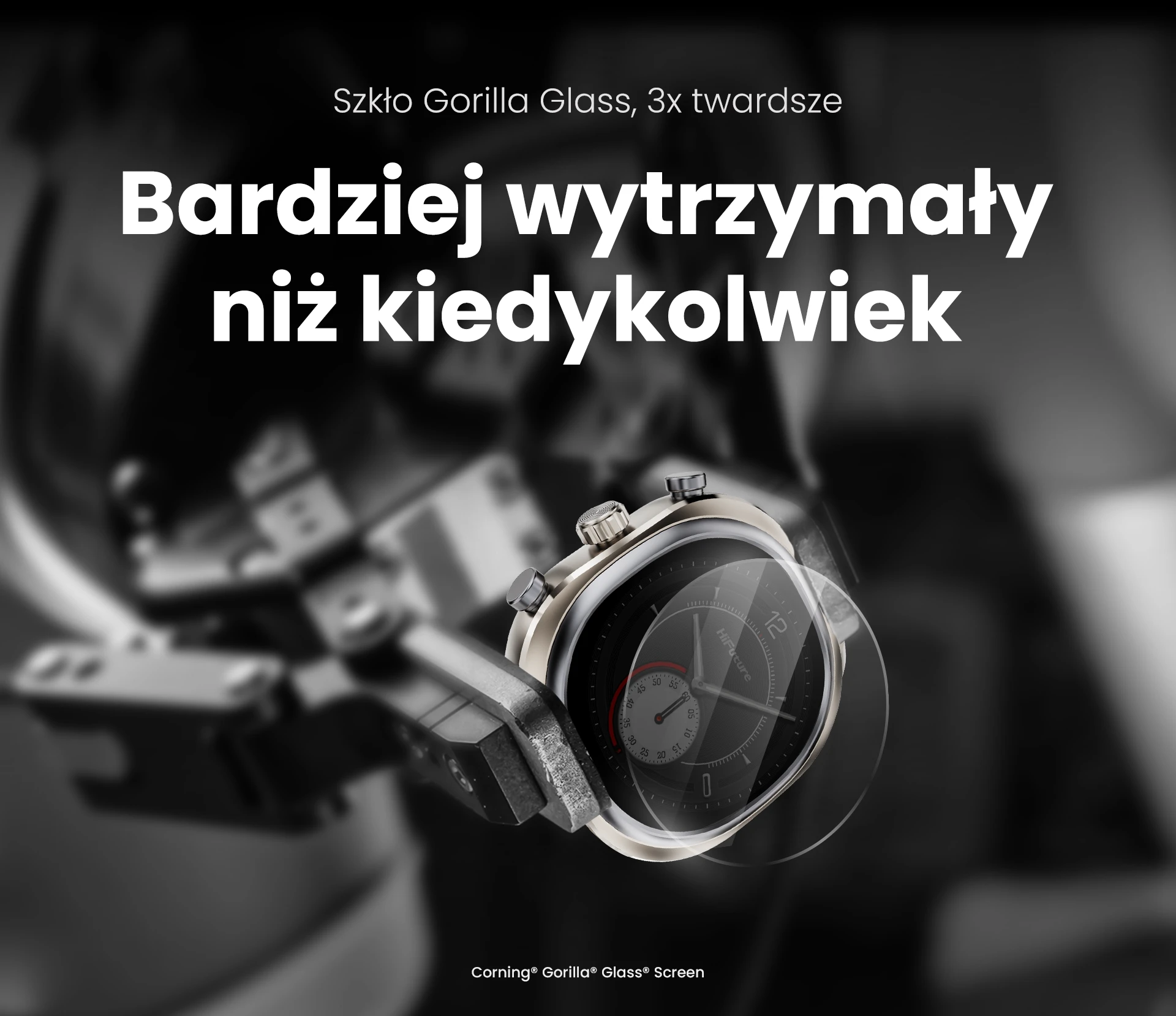 HiFuture FutureFit AIX Lite Išmanusis laikrodis - rusvai gelsvas aprašymas - Prekės nuotrauka