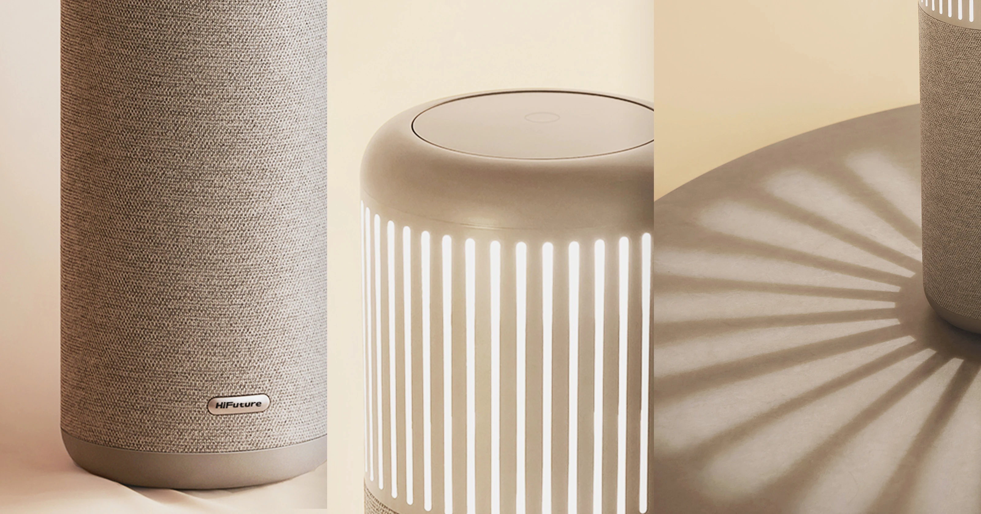 Ausinės HiFuture Wedge Bluetooth Speaker - Sidabrinis ir Baltas aprašymas - Prekės nuotrauka