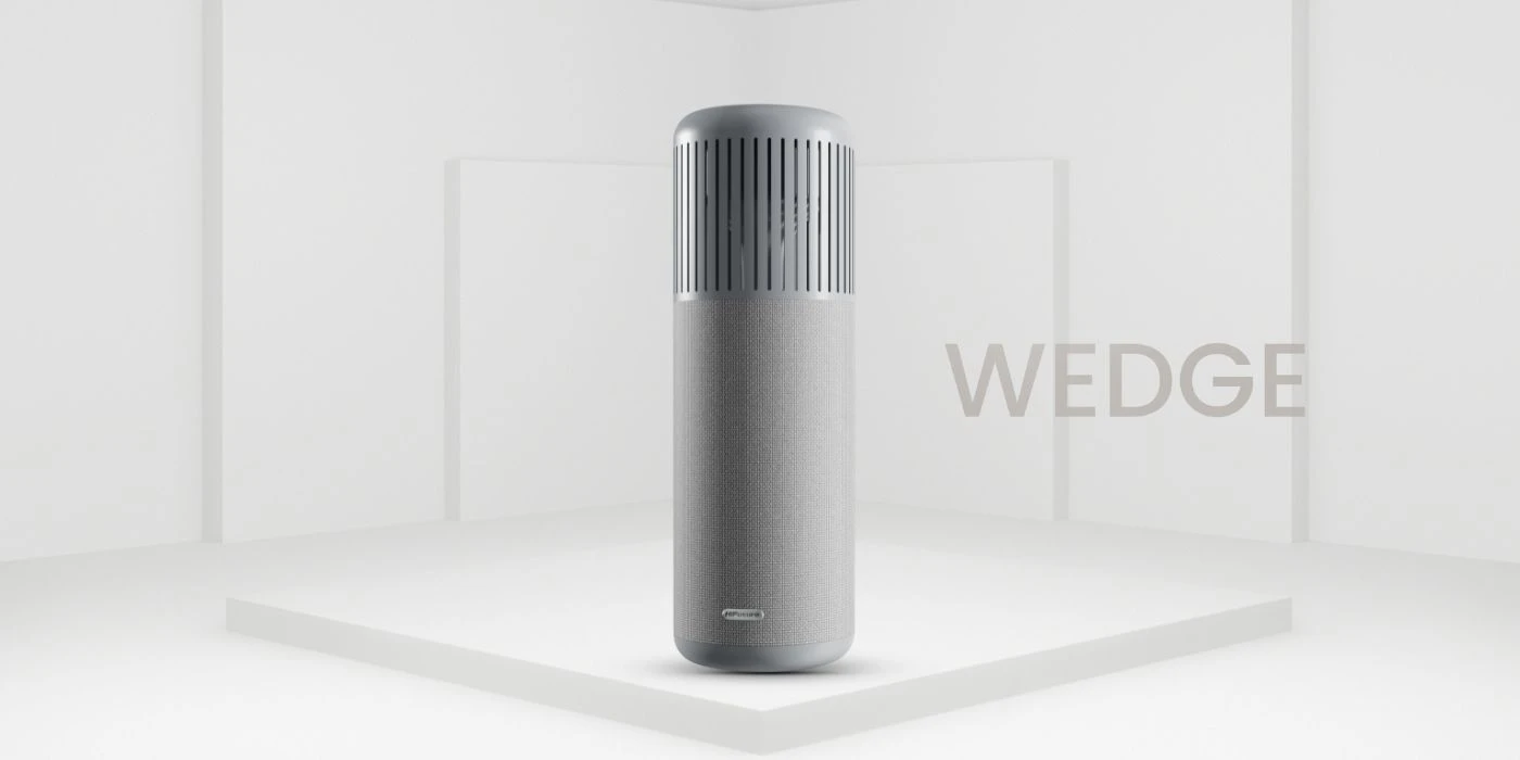 Ausinės HiFuture Wedge Bluetooth Speaker - Sidabrinis ir Baltas aprašymas - Prekės nuotrauka