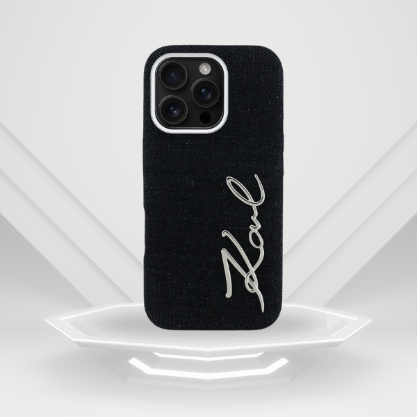 Dėklas Karl Lagerfeld FW Jeans Signature Logo iPhone 16 Pro Case - Juodas aprašymas - Prekės nuotrauka Dėklas Karl Lagerfeld FW Jeans Signature Logo iPhone 16 Pro Case - Juodas aprašymas - Prekės nuotrauka