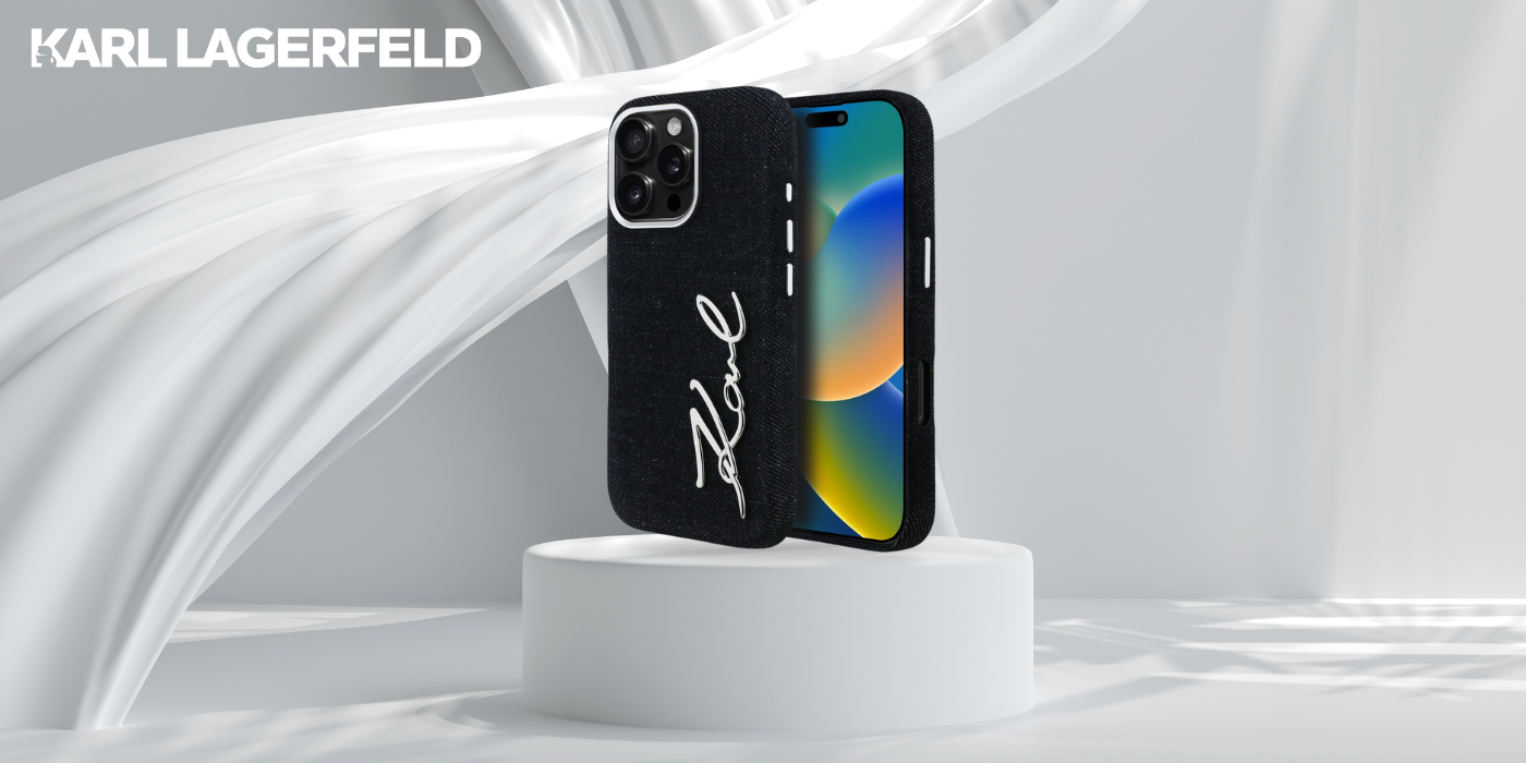 Dėklas Karl Lagerfeld FW Jeans Signature Logo iPhone 16 Pro Case - Juodas aprašymas - Prekės nuotrauka Dėklas Karl Lagerfeld FW Jeans Signature Logo iPhone 16 Pro Case - Juodas aprašymas - Prekės nuotrauka