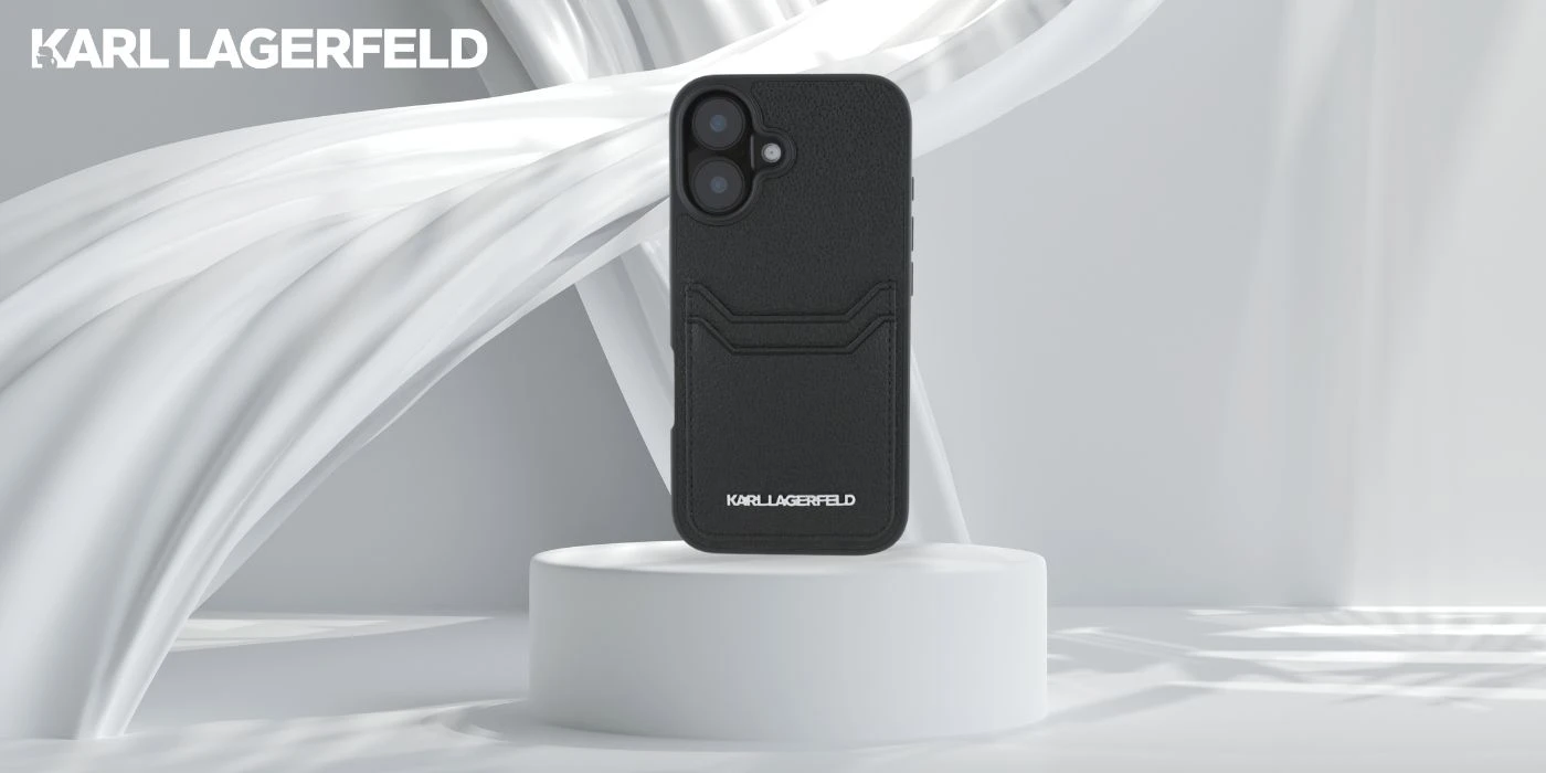 Karl Lagerfeld HC Grained PU Cardslot metalinis pailgas iPhone 16 dėklas - Juodas aprašymas - Prekės nuotrauka Karl Lagerfeld HC Grained PU Cardslot metalinis pailgas iPhone 16 dėklas - Juodas aprašymas - Prekės nuotrauka
