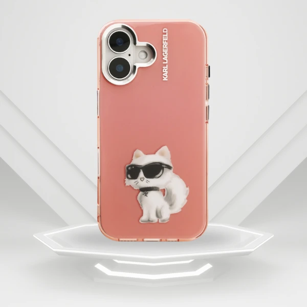 Dėklas Karl Lagerfeld IML Aquarelle Choupette & Logo iPhone 16 Case - Rožinė aprašymas - Prekės nuotrauka Dėklas Karl Lagerfeld IML Aquarelle Choupette & Logo iPhone 16 Case - Rožinė aprašymas - Prekės nuotrauka