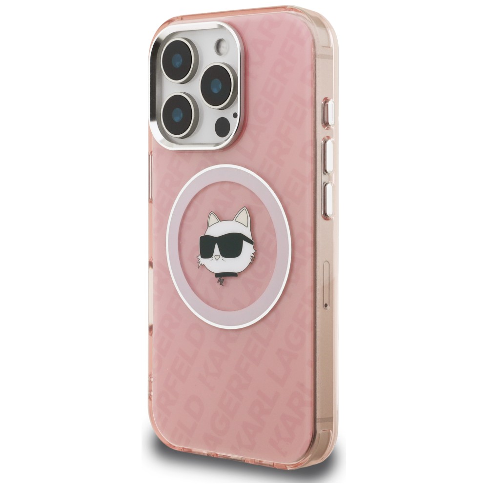 Dėklas Karl Lagerfeld IML Choupette Head Logo MagSafe Case for iPhone 16 Pro Max - Rožinė aprašymas - Prekės nuotrauka Dėklas Karl Lagerfeld IML Choupette Head Logo MagSafe Case for iPhone 16 Pro Max - Rožinė aprašymas - Prekės nuotrauka