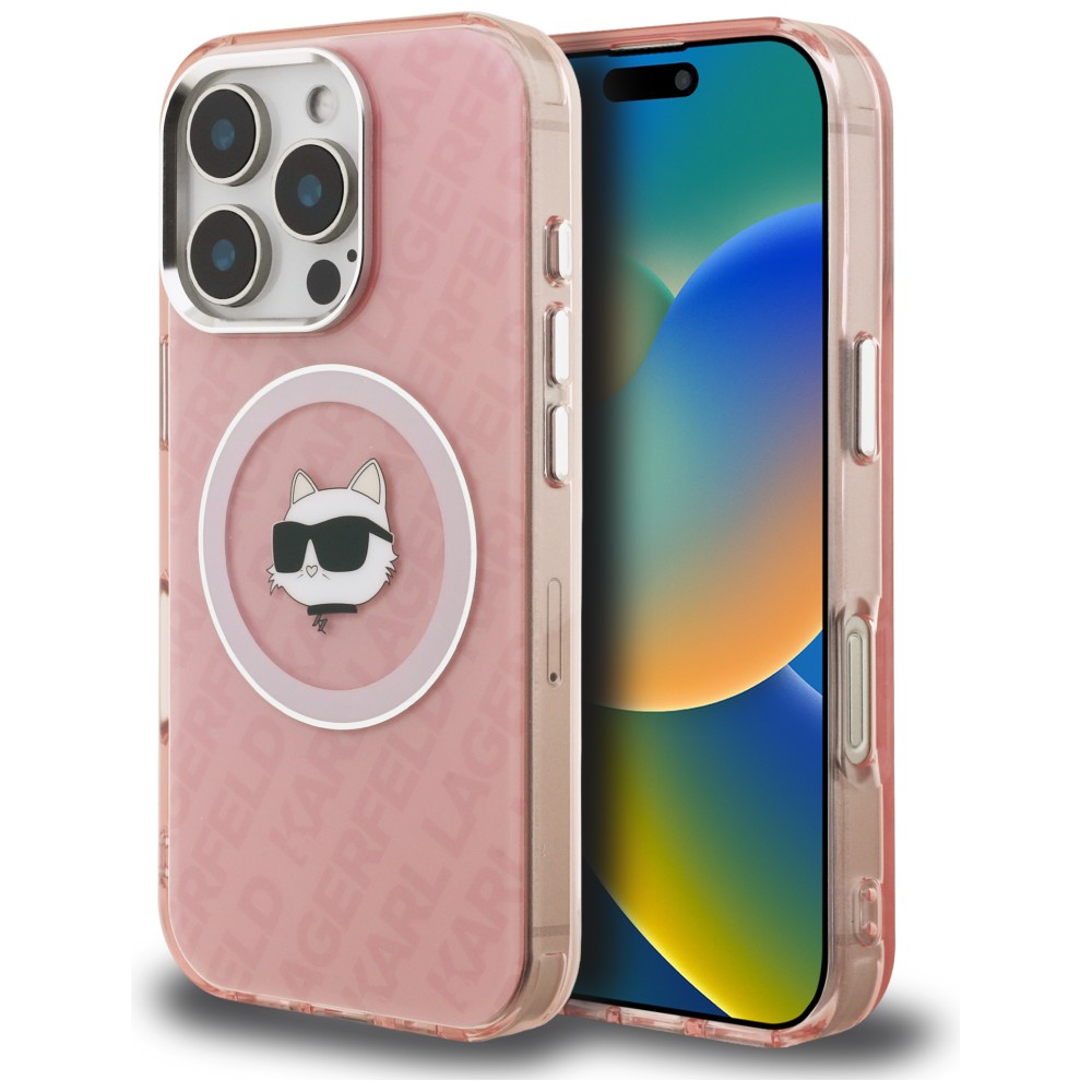 Dėklas Karl Lagerfeld IML Choupette Head Logo MagSafe Case for iPhone 16 Pro Max - Rožinė aprašymas - Prekės nuotrauka Dėklas Karl Lagerfeld IML Choupette Head Logo MagSafe Case for iPhone 16 Pro Max - Rožinė aprašymas - Prekės nuotrauka