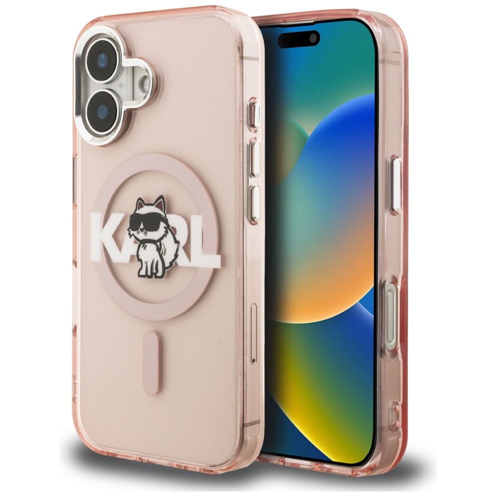 Dėklas Karl Lagerfeld IML Choupette Sketch Logo MagSafe iPhone 16 Case - Rožinė aprašymas - Prekės nuotrauka Dėklas Karl Lagerfeld IML Choupette Sketch Logo MagSafe iPhone 16 Case - Rožinė aprašymas - Prekės nuotrauka