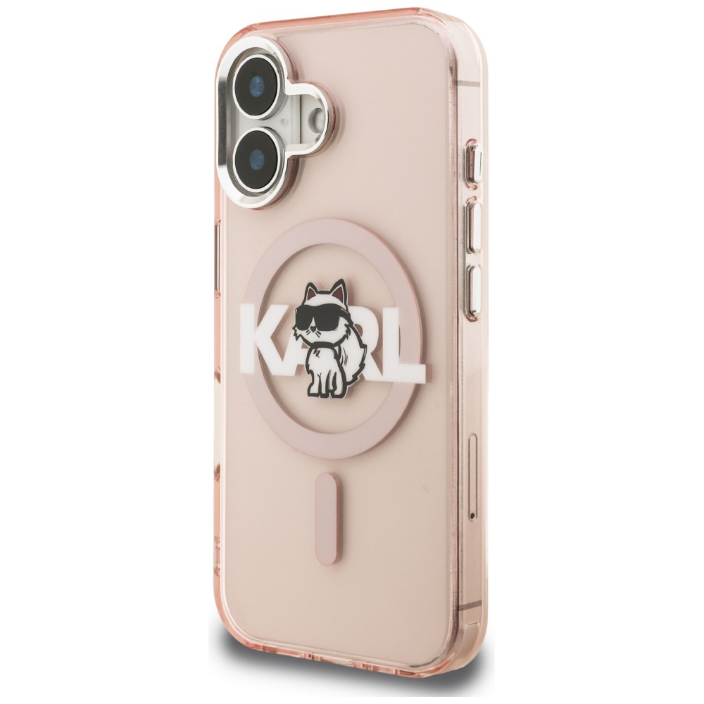 Dėklas Karl Lagerfeld IML Choupette Sketch Logo MagSafe iPhone 16 Case - Rožinė aprašymas - Prekės nuotrauka Dėklas Karl Lagerfeld IML Choupette Sketch Logo MagSafe iPhone 16 Case - Rožinė aprašymas - Prekės nuotrauka