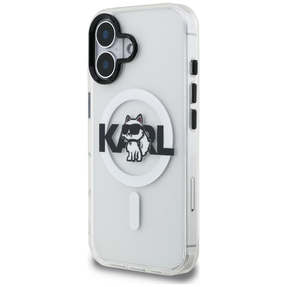 Karl Lagerfeld IML Choupette Sketch Logo MagSafe iPhone 16 dėklas – skaidrus aprašymas - Prekės nuotrauka Karl Lagerfeld IML Choupette Sketch Logo MagSafe iPhone 16 dėklas – skaidrus aprašymas - Prekės nuotrauka