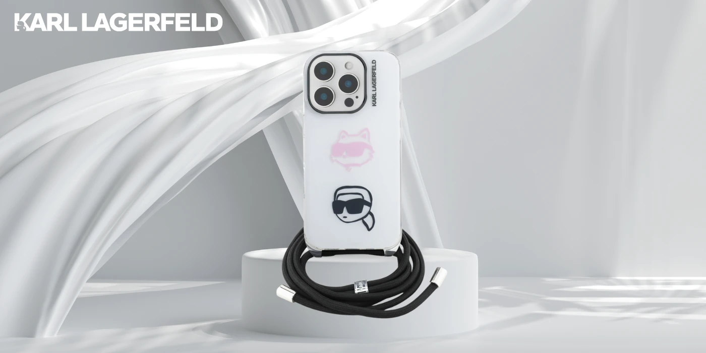 Karl Lagerfeld IML per petį nešiojamas Karl&Choupette dėklas iPhone 16 Pro Max - Baltas aprašymas - Prekės nuotrauka Karl Lagerfeld IML per petį nešiojamas Karl&Choupette dėklas iPhone 16 Pro Max - Baltas aprašymas - Prekės nuotrauka