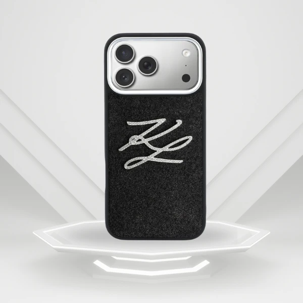 Dėklas Karl Lagerfeld IML Glitter KL Diamond Logo Case for iPhone 17 Pro Max - Juodas aprašymas - Prekės nuotrauka Dėklas Karl Lagerfeld IML Glitter KL Diamond Logo Case for iPhone 17 Pro Max - Juodas aprašymas - Prekės nuotrauka