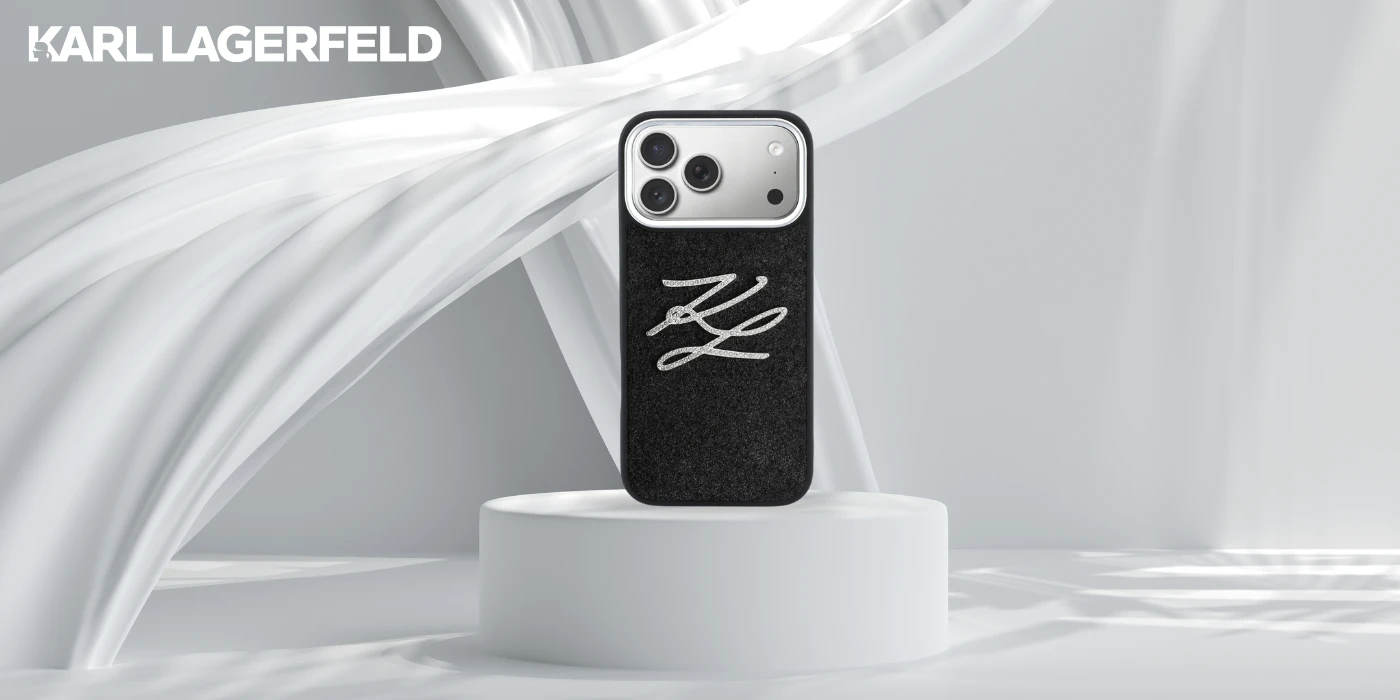 Dėklas Karl Lagerfeld IML Glitter KL Diamond Logo Case for iPhone 17 Pro Max - Juodas aprašymas - Prekės nuotrauka Dėklas Karl Lagerfeld IML Glitter KL Diamond Logo Case for iPhone 17 Pro Max - Juodas aprašymas - Prekės nuotrauka