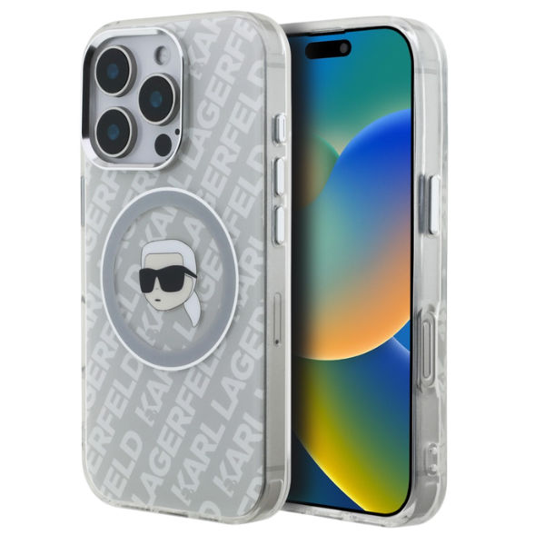 „Karl Lagerfeld IML“ „Karl Head“ logotipo „MagSafe“ dėklas, skirtas „iPhone 16 Pro Max“ – pilkas aprašymas - Prekės nuotrauka „Karl Lagerfeld IML“ „Karl Head“ logotipo „MagSafe“ dėklas, skirtas „iPhone 16 Pro Max“ – pilkas aprašymas - Prekės nuotrauka