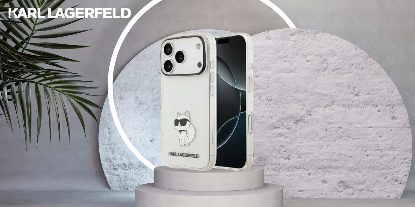 Dėklas Karl Lagerfeld IML NFT Choupette Case for iPhone 18 Pro / 17 Pro - Transparent aprašymas - Prekės nuotrauka