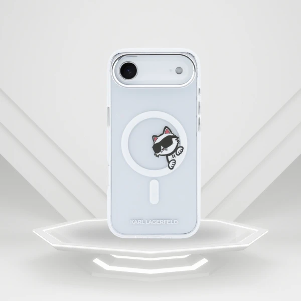 Karl Lagerfeld IML „Peekaboo MagSafe“ dėklas, skirtas „iPhone Air“ – skaidrus aprašymas - Prekės nuotrauka Karl Lagerfeld IML „Peekaboo MagSafe“ dėklas, skirtas „iPhone Air“ – skaidrus aprašymas - Prekės nuotrauka