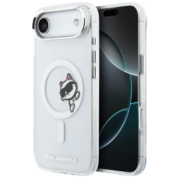 Karl Lagerfeld IML „Peekaboo MagSafe“ dėklas, skirtas „iPhone Air“ – skaidrus aprašymas - Prekės nuotrauka Karl Lagerfeld IML „Peekaboo MagSafe“ dėklas, skirtas „iPhone Air“ – skaidrus aprašymas - Prekės nuotrauka