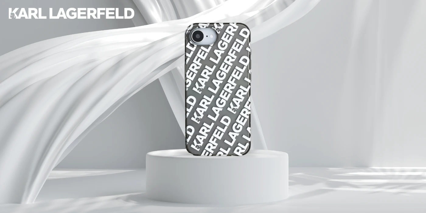 Karl Lagerfeld IML Repeat Logo dėklas, skirtas iPhone 16e - sidabrinis aprašymas - Prekės nuotrauka Karl Lagerfeld IML Repeat Logo dėklas, skirtas iPhone 16e - sidabrinis aprašymas - Prekės nuotrauka
