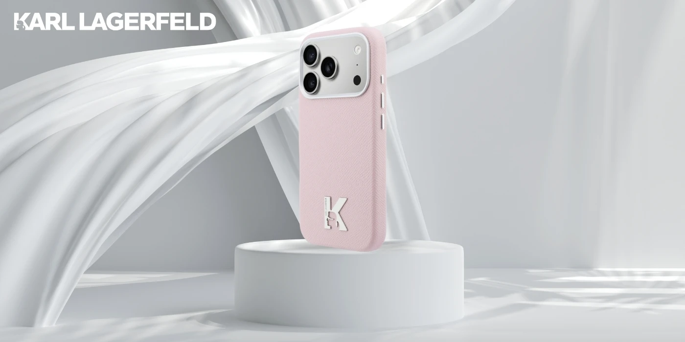 Dėklas Karl Lagerfeld Karl Head Logo MagSafe Case for iPhone 17 - Rožinė aprašymas - Prekės nuotrauka