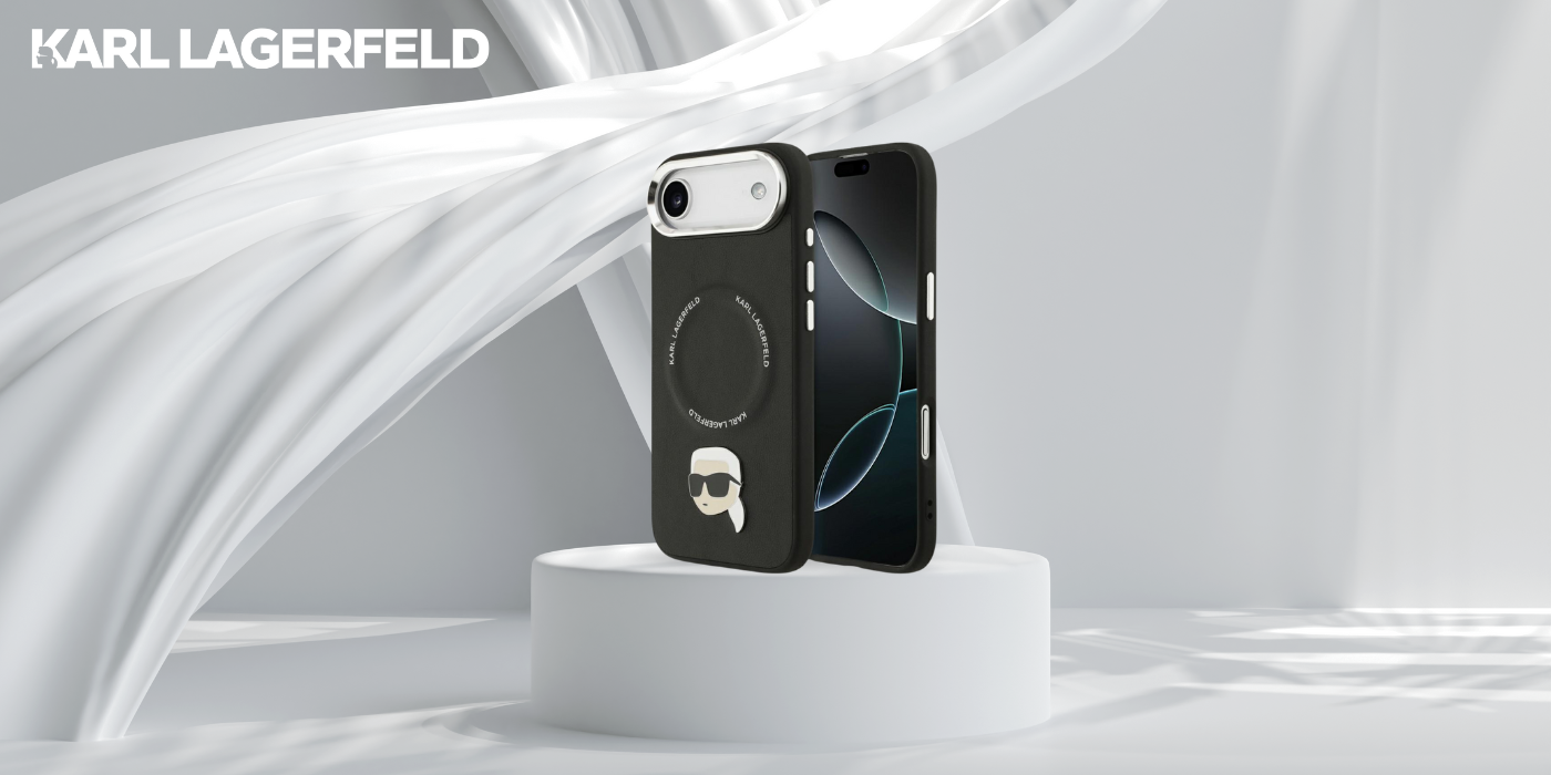 Dėklas Karl Lagerfeld Karl Pin MagSafe Case for iPhone Air - Juodas aprašymas - Prekės nuotrauka