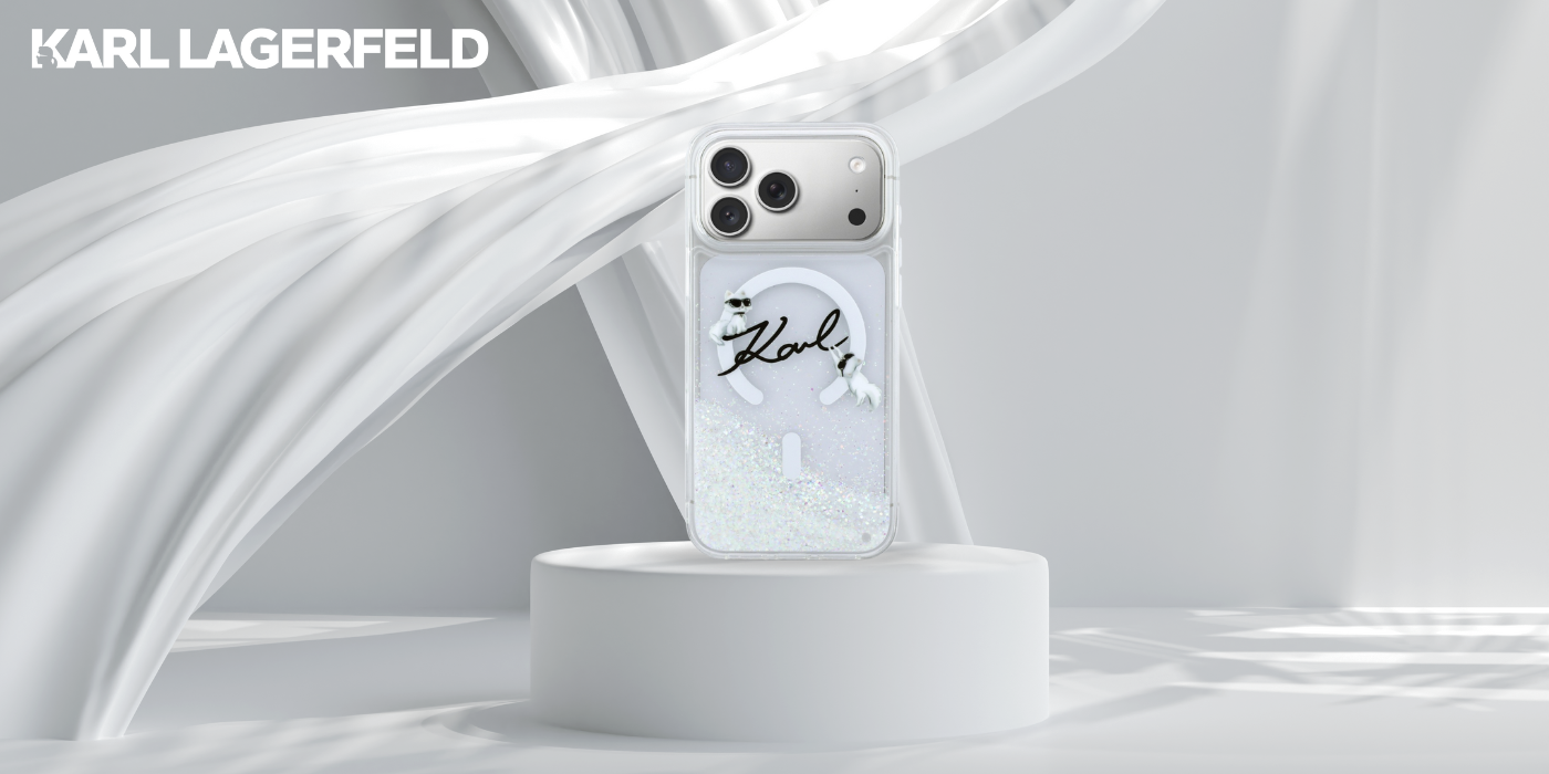 „Karl Lagerfeld“ skysto blizgučio „Karl Script“ logotipo „MagSafe“ dėklas, skirtas „iPhone 17 Pro Max“ – skaidrus aprašymas - Prekės nuotrauka „Karl Lagerfeld“ skysto blizgučio „Karl Script“ logotipo „MagSafe“ dėklas, skirtas „iPhone 17 Pro Max“ – skaidrus aprašymas - Prekės nuotrauka