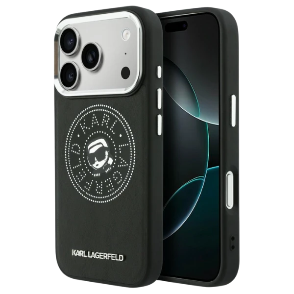 Dėklas Karl Lagerfeld Point & Karl Sketch MagSafe Case for iPhone 17 Pro Max - Juodas aprašymas - Prekės nuotrauka Dėklas Karl Lagerfeld Point & Karl Sketch MagSafe Case for iPhone 17 Pro Max - Juodas aprašymas - Prekės nuotrauka