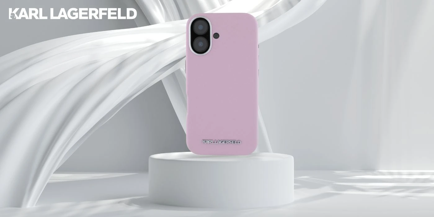 Karl Lagerfeld Saffiano Full Wrapped Elongated Metal Logo MagSafe Apple iPhone 16 dėklas telefonui rožinės spalvos aprašymas - Prekės nuotrauka Karl Lagerfeld Saffiano Full Wrapped Elongated Metal Logo MagSafe Apple iPhone 16 dėklas telefonui rožinės spalvos aprašymas - Prekės nuotrauka