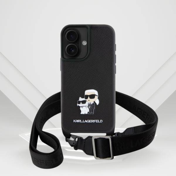 Karl Lagerfeld KLHCP16SSAKCPBK iPhone 16 6.1