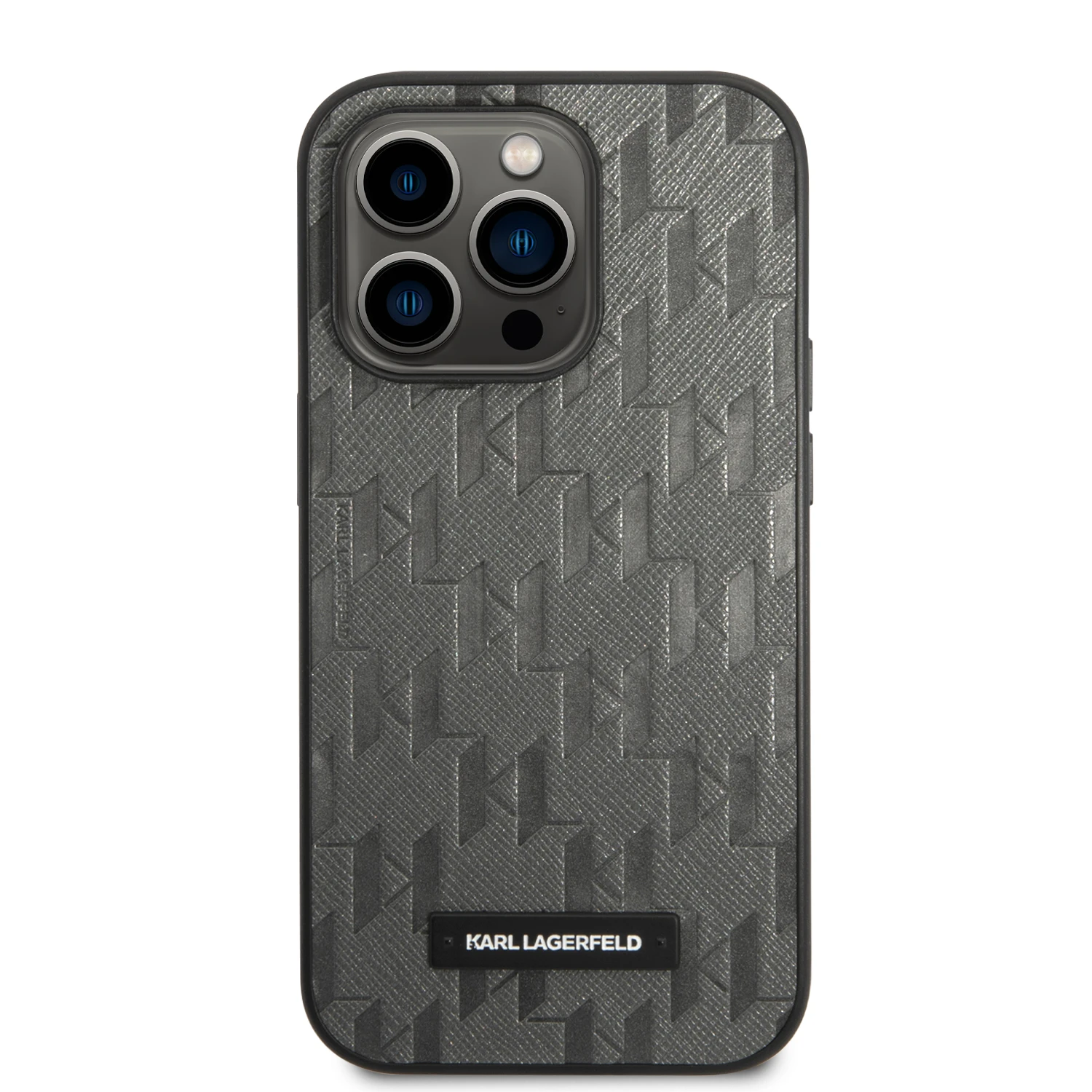 Dėklas Karl Lagerfeld Saffiano Mono Metal Logo iPhone 14 Pro Max 6.7 Dėklas Karl Lagerfeld Saffiano Mono Metal Logo iPhone 14 Pro Max 6.7