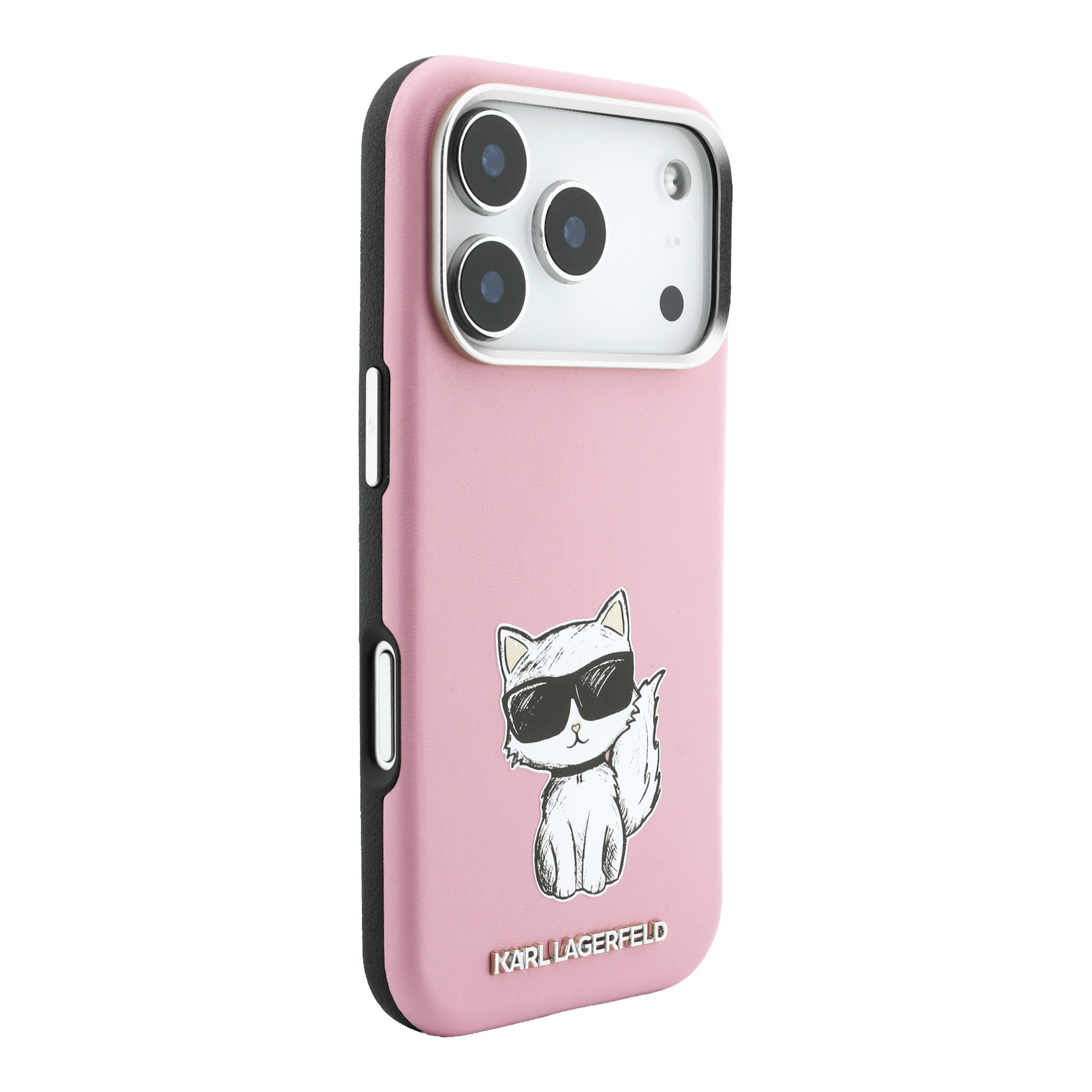 Karl Lagerfeld Smooth Choupette Sketch MagSafe dėklas, skirtas iPhone 18 Pro / 17 Pro - Rožinė aprašymas - Prekės nuotrauka