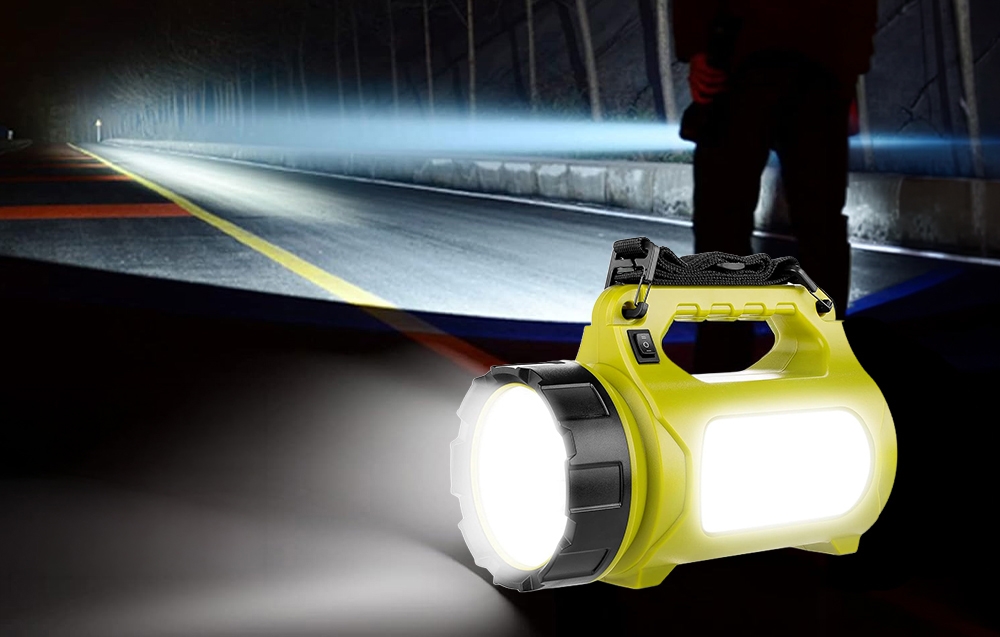 LEPRO 3300006 Camping Lamp, 1000 lm, 3600 mAh aprašymas - Prekės nuotrauka