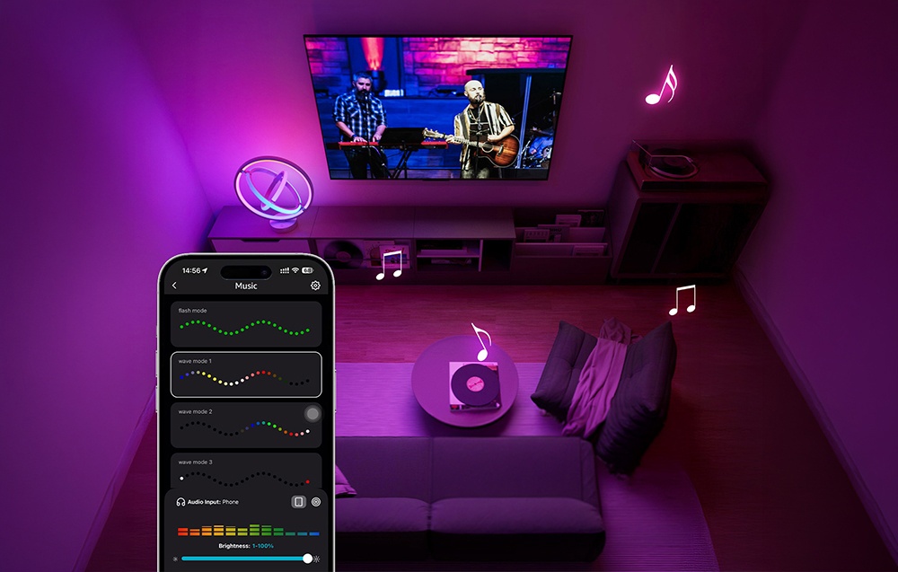 LEPRO TB1 RGB Desk Lamp aprašymas - Prekės nuotrauka