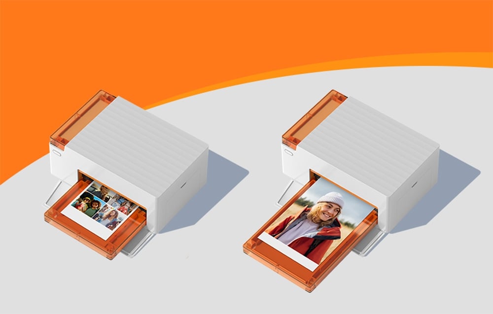 Liene Amber M110 4x6" Portable Photo Spausdintuvas with 60 sheets of 4x6" photo paper aprašymas - Prekės nuotrauka
