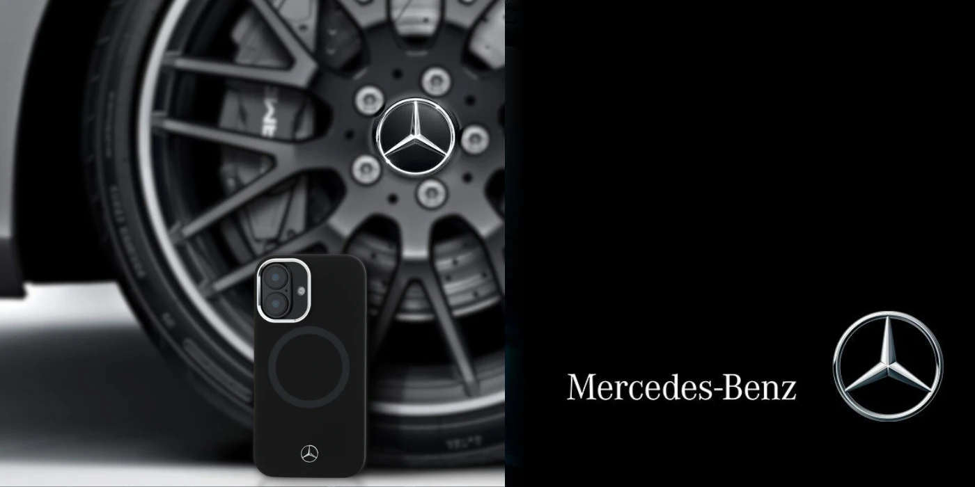 IPHONE 16 Mercedes Silikoninis Tonal Logo MagSafe (MEHMP16S23SUTTK) dėklas telefonui juodos spalvos aprašymas - Prekės nuotrauka