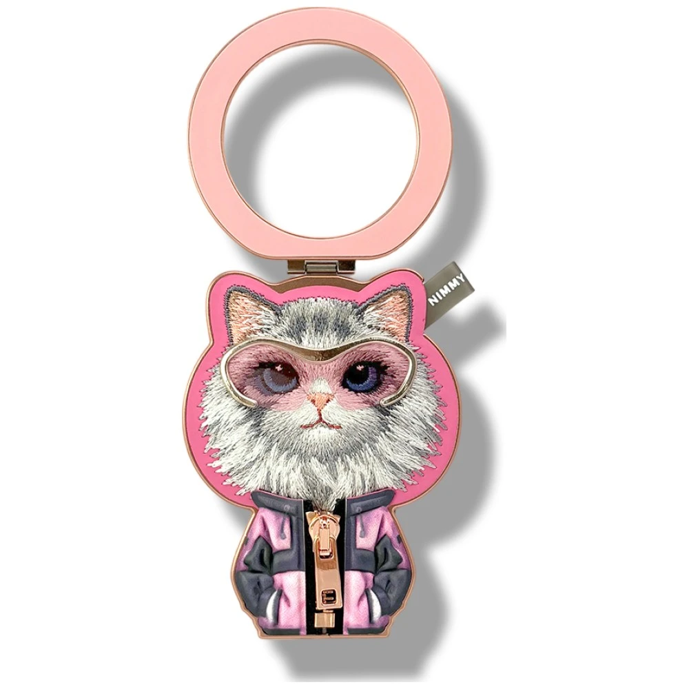 Nimmy Cool&Cute 2.0 Chinchila Magnetic Pendant - Rožinė aprašymas - Prekės nuotrauka