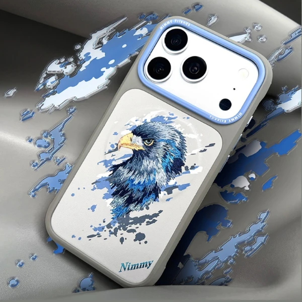 „Nimmy Eagle MagSafe“ dėklas, skirtas „iPhone 17 Pro“ – šviesiai pilkas aprašymas - Prekės nuotrauka „Nimmy Eagle MagSafe“ dėklas, skirtas „iPhone 17 Pro“ – šviesiai pilkas aprašymas - Prekės nuotrauka