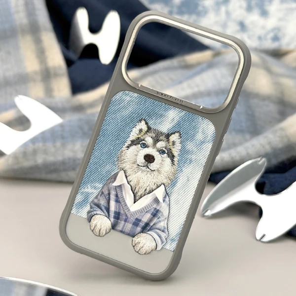 „Nimmy Gentle Pets“ serijos šunims skirtas „MagSafe“ dėklas, skirtas „iPhone 17 Pro“ – pilka aprašymas - Prekės nuotrauka „Nimmy Gentle Pets“ serijos šunims skirtas „MagSafe“ dėklas, skirtas „iPhone 17 Pro“ – pilka aprašymas - Prekės nuotrauka