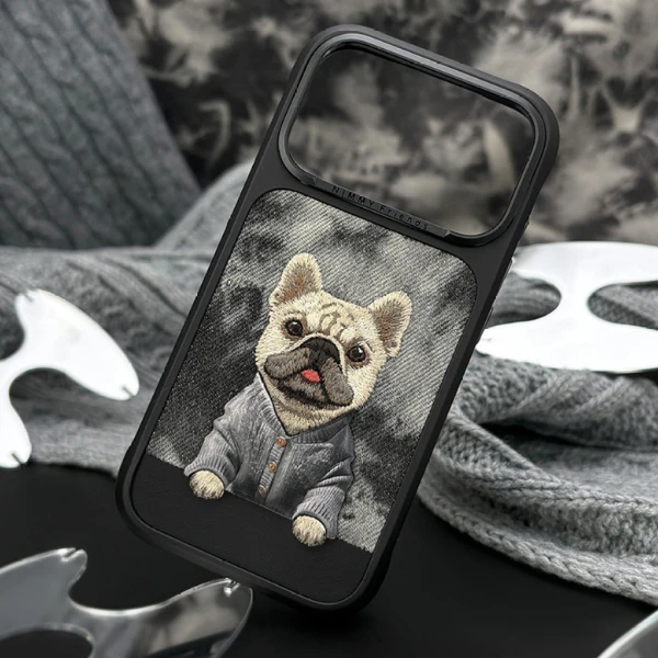 „Nimmy Gentle Pets“ serijos šunims skirtas „MagSafe“ dėklas, skirtas „iPhone 17 Pro Max“ - juodas aprašymas - Prekės nuotrauka „Nimmy Gentle Pets“ serijos šunims skirtas „MagSafe“ dėklas, skirtas „iPhone 17 Pro Max“ - juodas aprašymas - Prekės nuotrauka