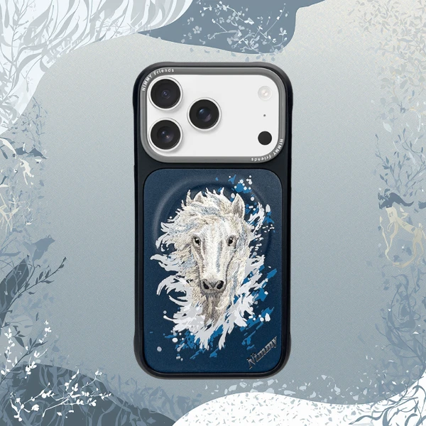 Nimmy Konj MagSafe dėklas, skirtas iPhone 17 Pro - navy mælynas aprašymas - Prekės nuotrauka