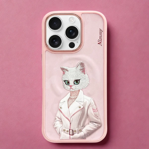 „Nimmy Magnetic“ madingas mielas augintinio formos „MagSafe“ dėklas, skirtas „iPhone 16 Pro“ – rožinis aprašymas - Prekės nuotrauka „Nimmy Magnetic“ madingas mielas augintinio formos „MagSafe“ dėklas, skirtas „iPhone 16 Pro“ – rožinis aprašymas - Prekės nuotrauka