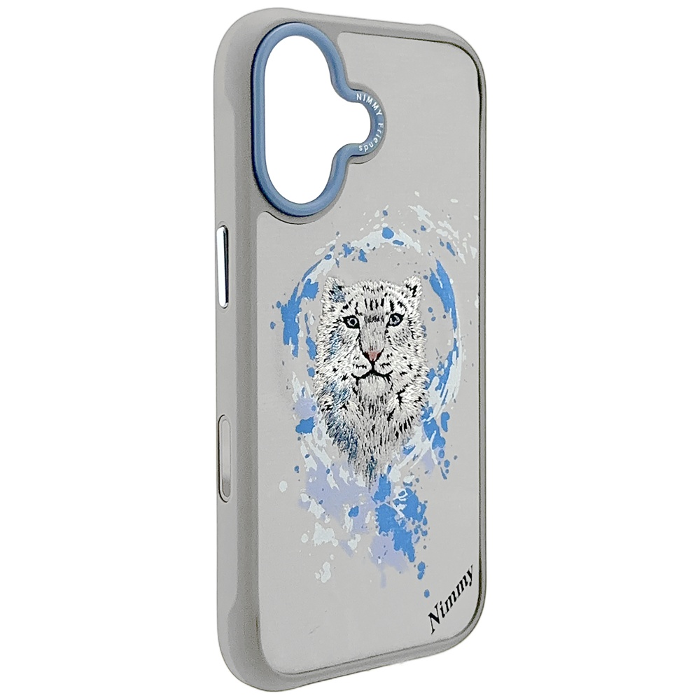 „Nimmy Pantera MagSafe“ dėklas, skirtas „iPhone 17“ – šviesiai pilkas aprašymas - Prekės nuotrauka