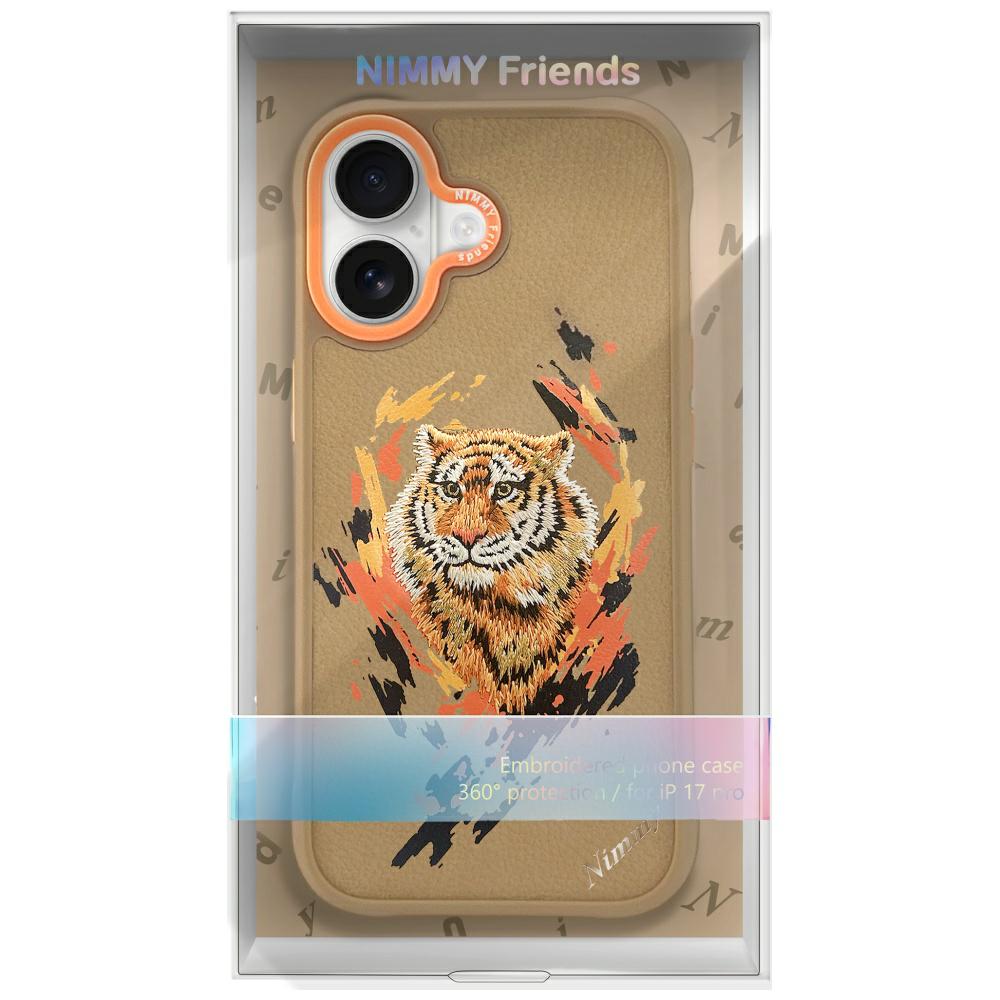 „Nimmy Tiger MagSafe“ dėklas, skirtas „iPhone 17“ – šviesiai rudas aprašymas - Prekės nuotrauka